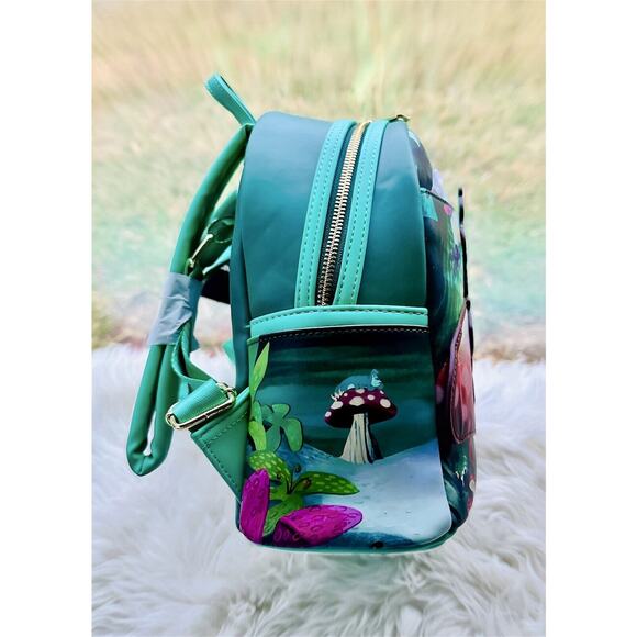 *NEW LE* Loungefly Disney Alice In Wonderland Fiction Collection Mini Backpack - Picture 4 of 4